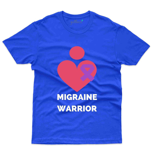 Warrior 5 T-Shirt- migraine Awareness Collection - Gubbacci