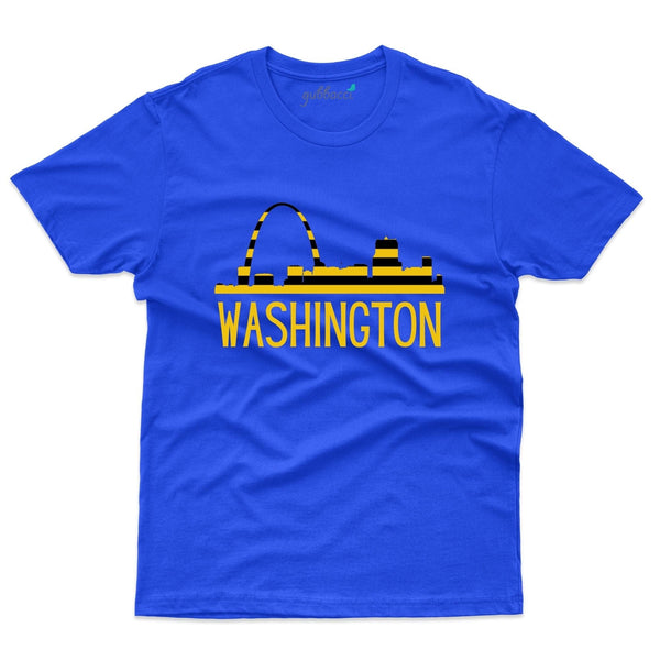 Washington City T-Shirt - Skyline Collection - Gubbacci-India