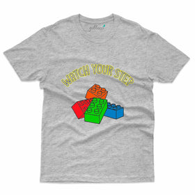 Watch Your Step T-Shirt- Lego Collection