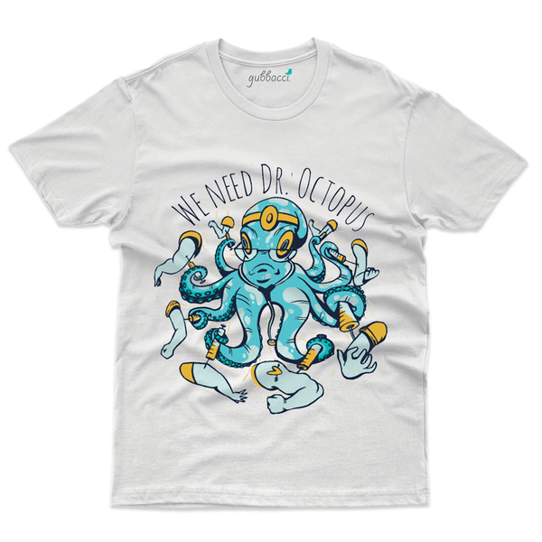 Gubbacci Apparel T-shirt S We need Dr.Octopus T-Shirt - Covid Heroes Collection Buy We need Dr.Octopus T-Shirt - Covid Heroes Collection