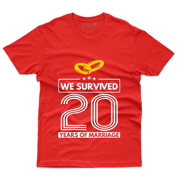 We Survived T-Shirt - 20th Anniversary Collection - Gubbacci-India