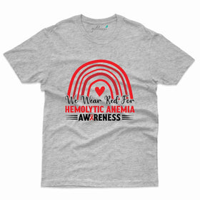 We Wear Red T-Shirt- Hemolytic Anemia Collection