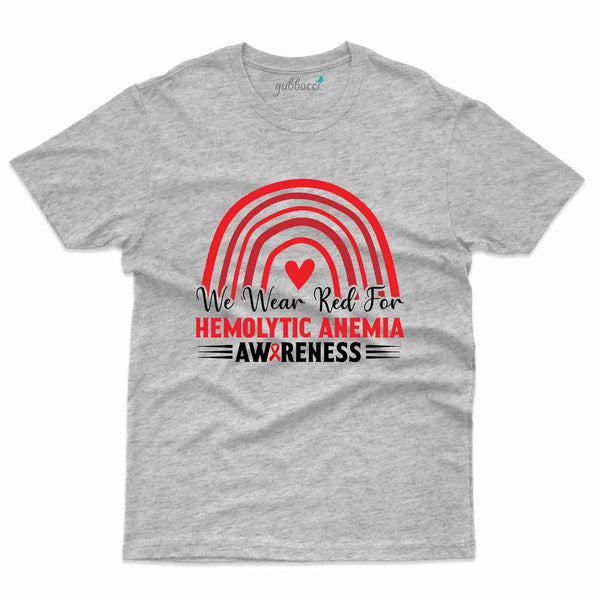 We Wear Red T-Shirt- Hemolytic Anemia Collection - Gubbacci