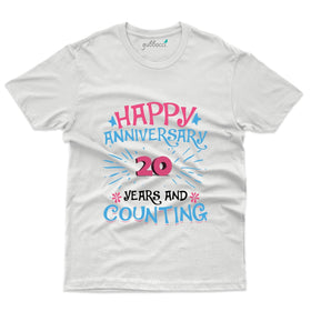 Best Happy Anniversary T-Shirt - 20th Anniversary Collection