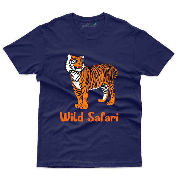 Wild Safari T-Shirt - Jim Corbett National Park Collection - Gubbacci-India