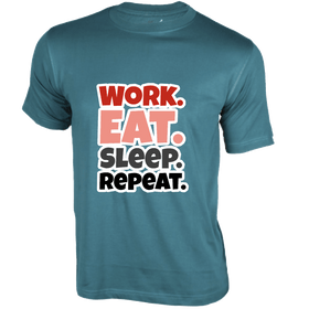 Work Eat Sleep Repeat By Gowri