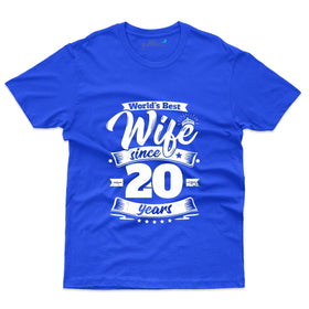 World's Best Wife T-Shirt - 20th Anniversary Collection