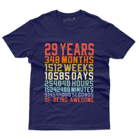 Years Counting T-Shirts - 29 Birthday T-Shirts Collection