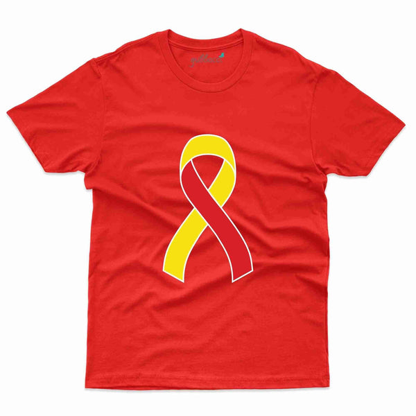 Yellow Ribbon T-Shirt- Hepatitis Awareness Collection - Gubbacci