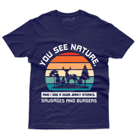 You See Nature T-Shirt - Wildlife Of India T-Shirt