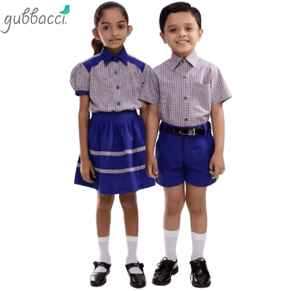 gubbacciuniforms Uniform Set Shorts and shirt / Pre School Primary School Uniform Style - 17