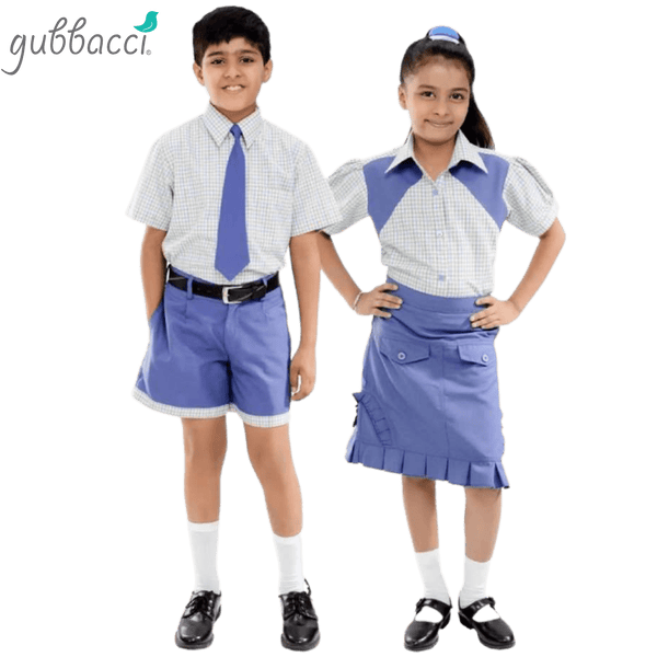 gubbacciuniforms Uniform Set Shorts and shirt / Pre School Primary School Uniform Style - 1