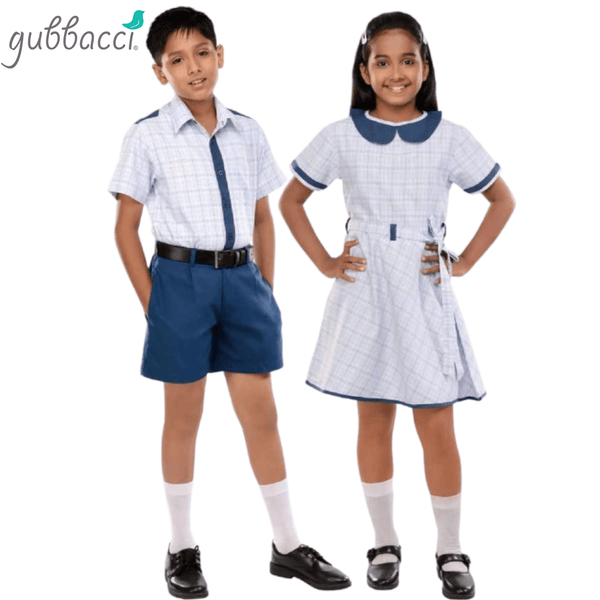 gubbacciuniforms Uniform Set Shorts and shirt / Pre School Primary School Uniform Style - 16