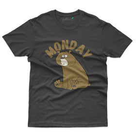 Unisex Bear The Monday T-Shirt - Home Office T-shirts