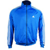 Adidas Zipper Jacket S / Bright Blue - DP5111 Customisable Adidas Blue Track Top Shop Customisable Adidas Grey Hooded Track Top - Customisable