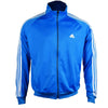 Customisable Adidas Blue Track Top (Min Qty 25 Pcs)